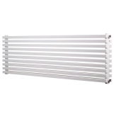 Трубчастий радіатор Betatherm горизонтальний Quantum BQH2 405x1300 (Білий Ral9016M підк. 34) Фото - 1